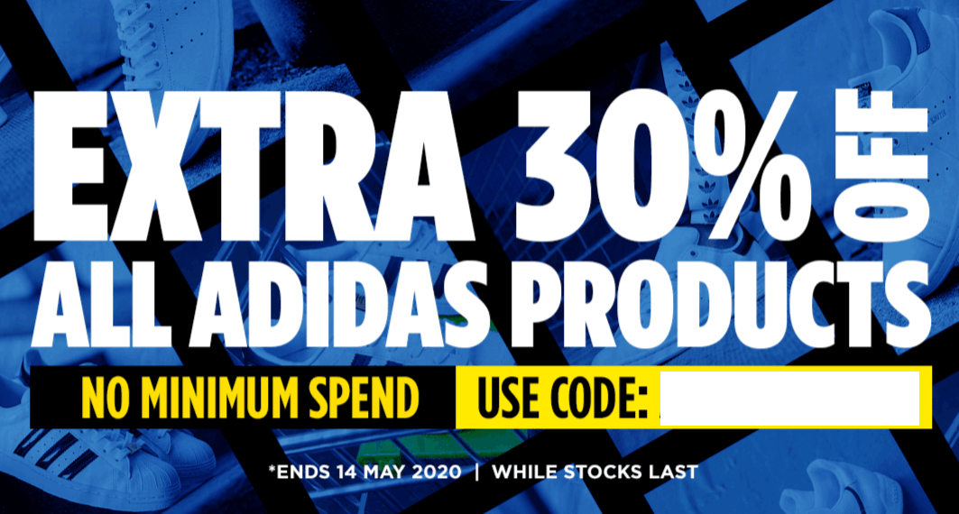 Adidas Extra 30% Off May Promo Code