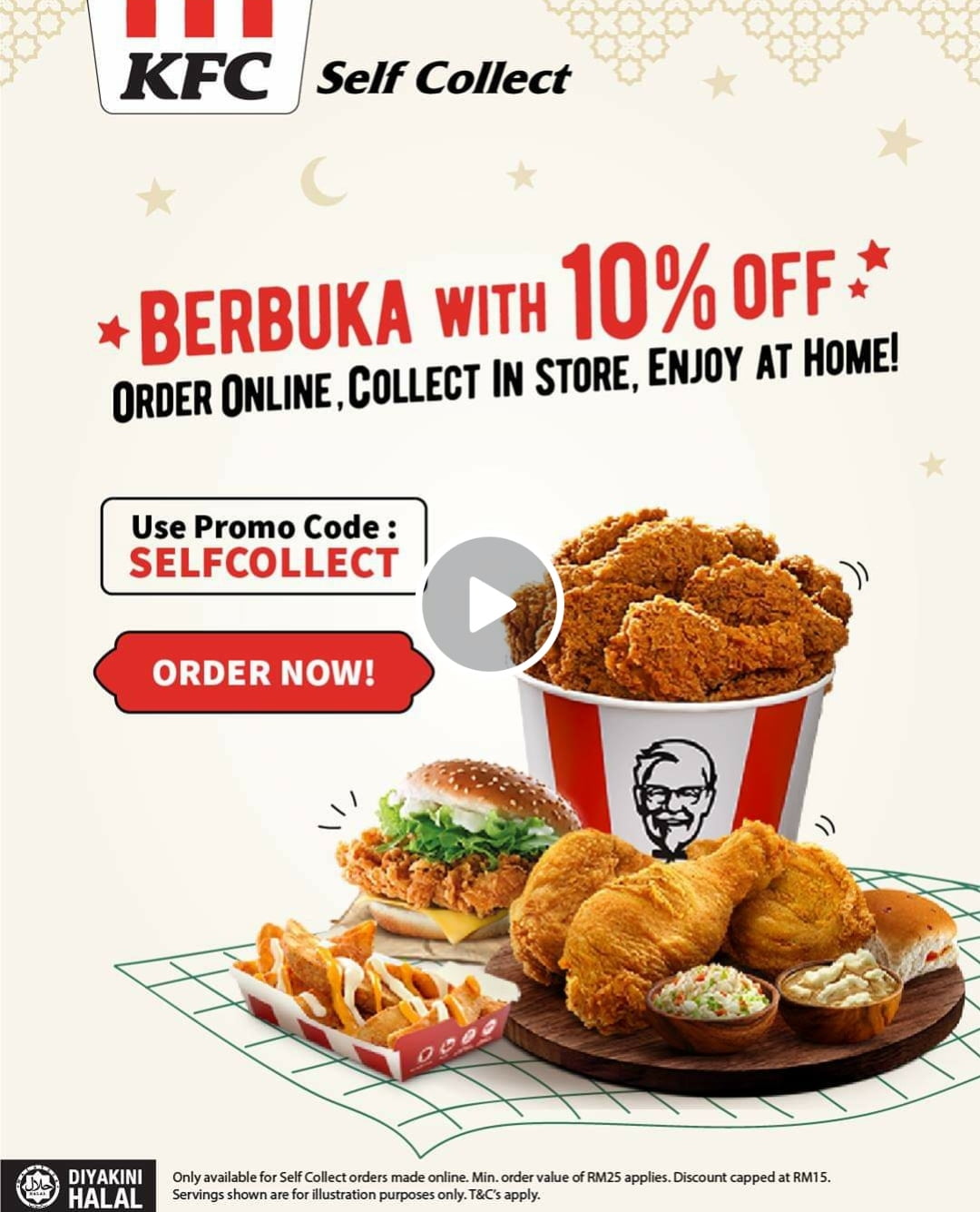 Kfc Save 10 This Ramadan With Self Collect