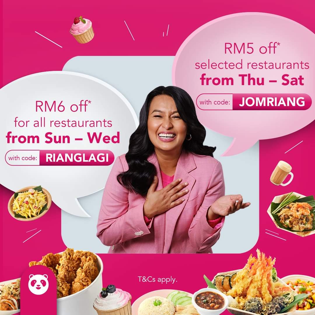 2022 foodpanda april promo code Maybank MAE