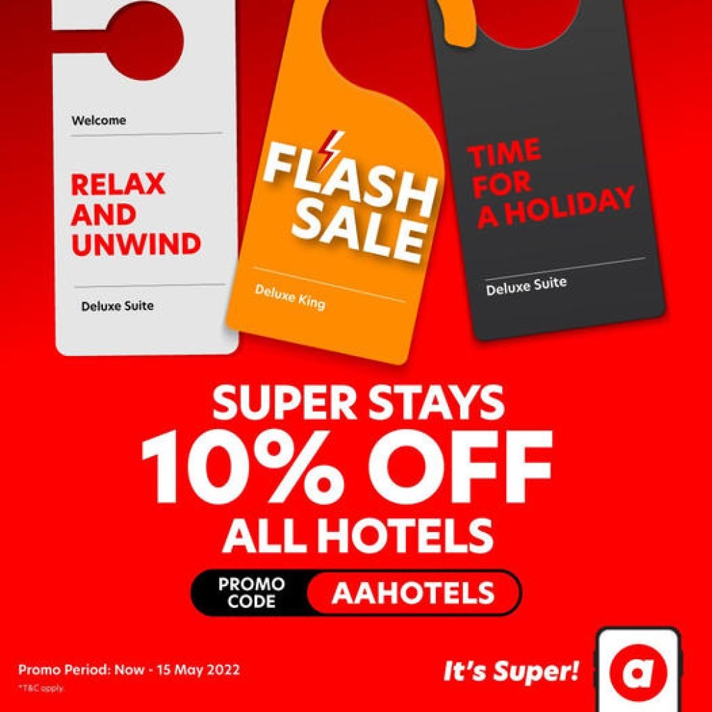 Airasia Super App Launches New Promo Code For Off Hotel Bookings