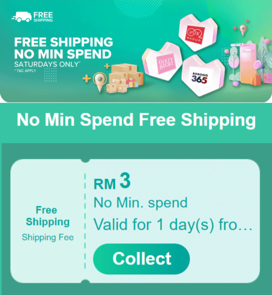 Lazada Free Shipping Voucher