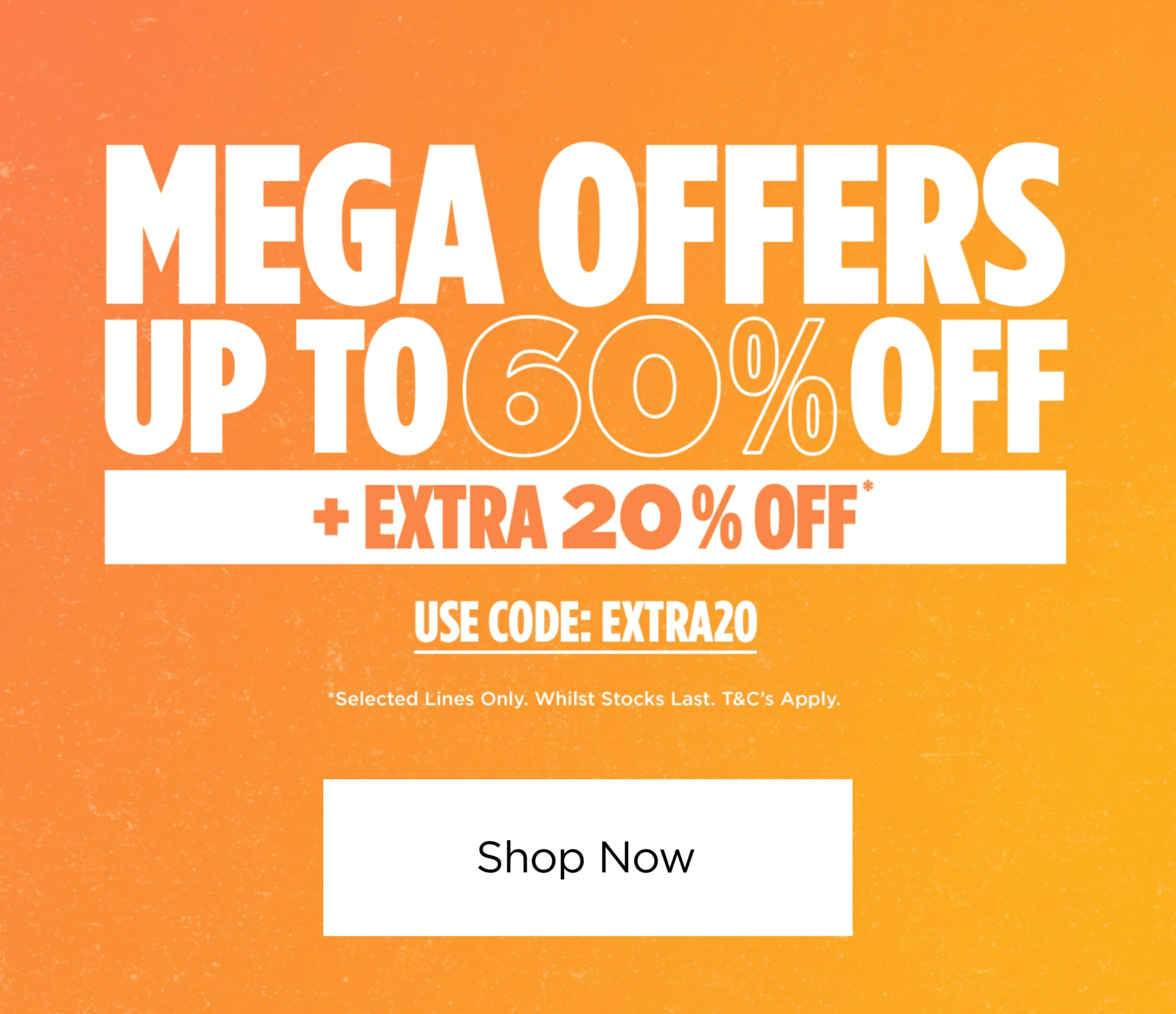 Get up to 60 off + 20 Off at JD Sports with promo code
