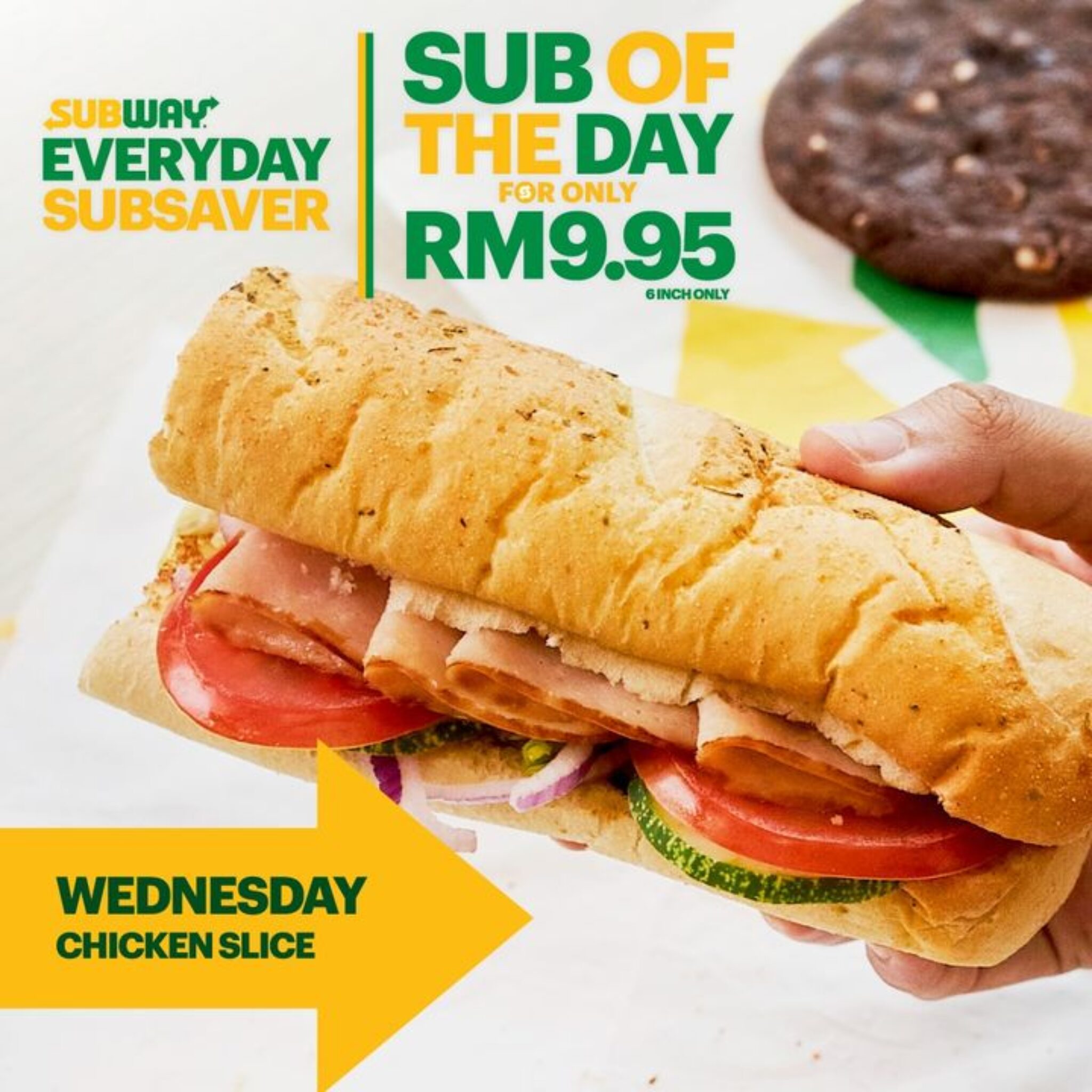 Subway's January 2024 Deals Freshly Prepared Chicken Slice Sub for