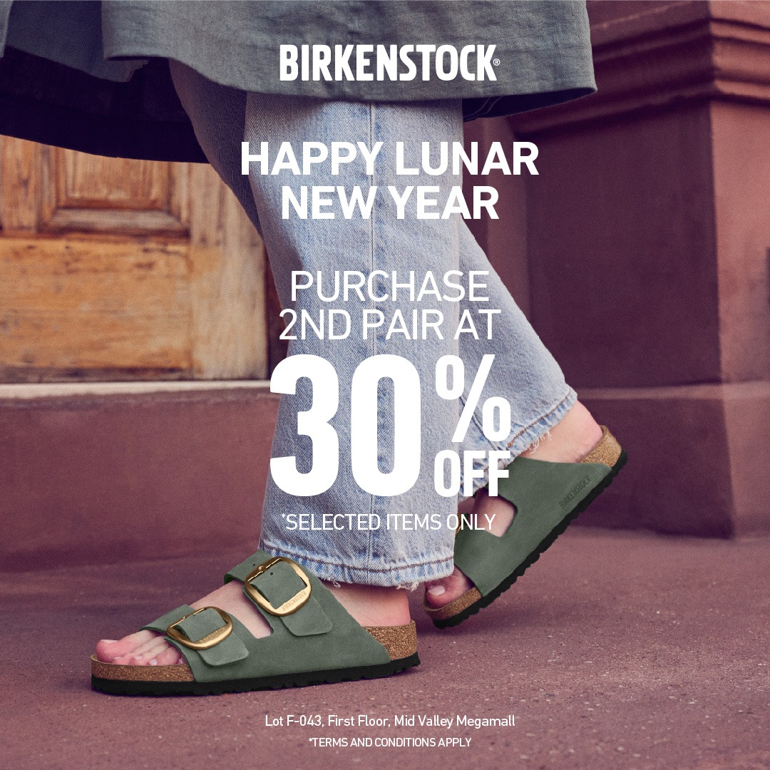 Celebrate Lunar New Year 2024 with Birkenstock Exciting Offer ...