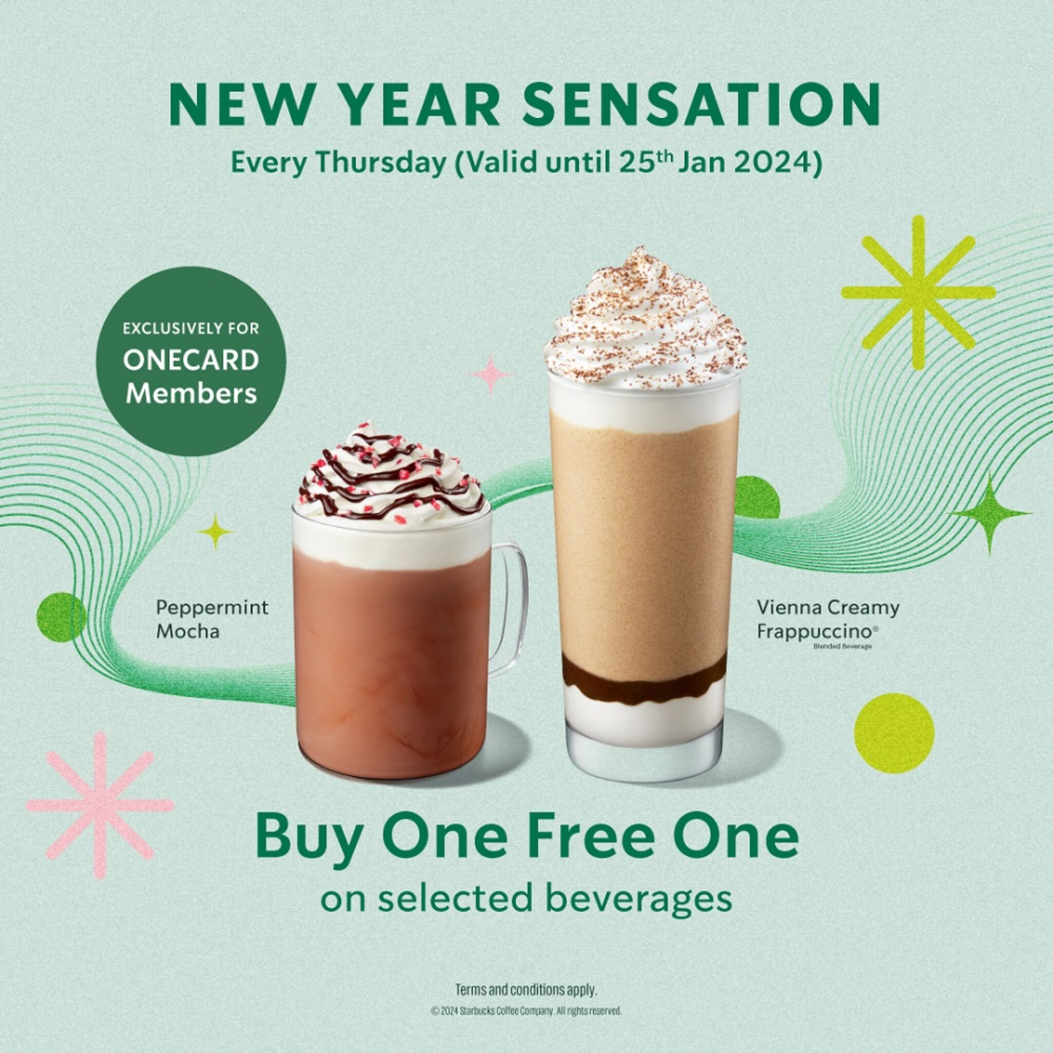 Starbucks Rolls Out Exciting 'Buy One, Get One Free' Deal on Selected