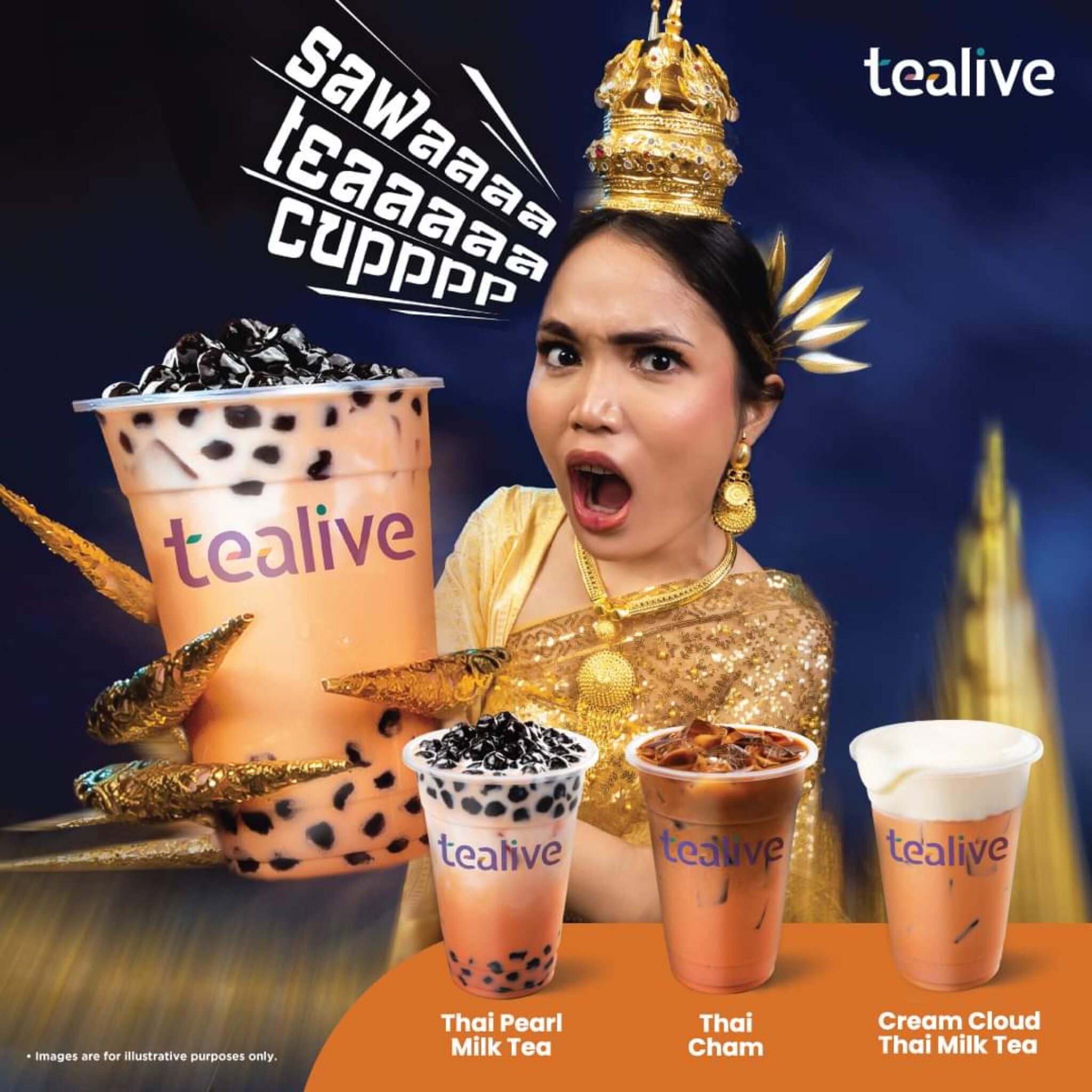 Tealive Indulge in Sawateacup Goodness with a Thai Twist Special
