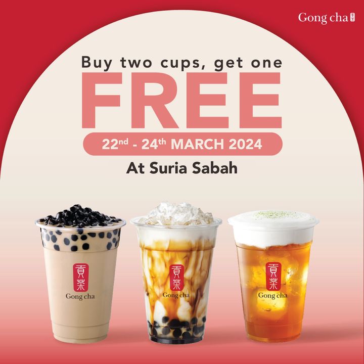 Gong Cha Promotion March 2024