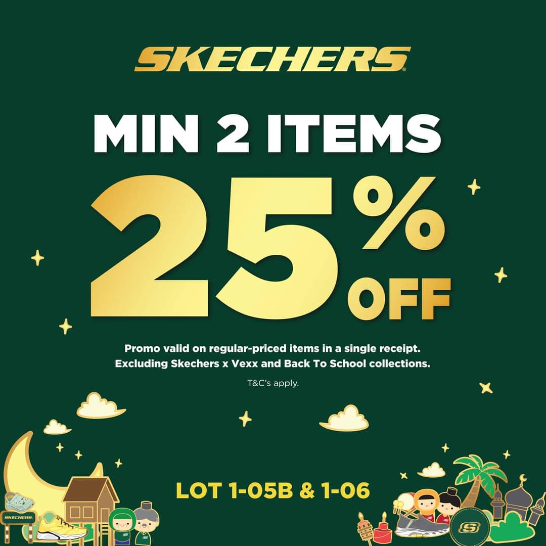 Skechers Ramadan 2024 Deals Save Big with 25 Off Promotion