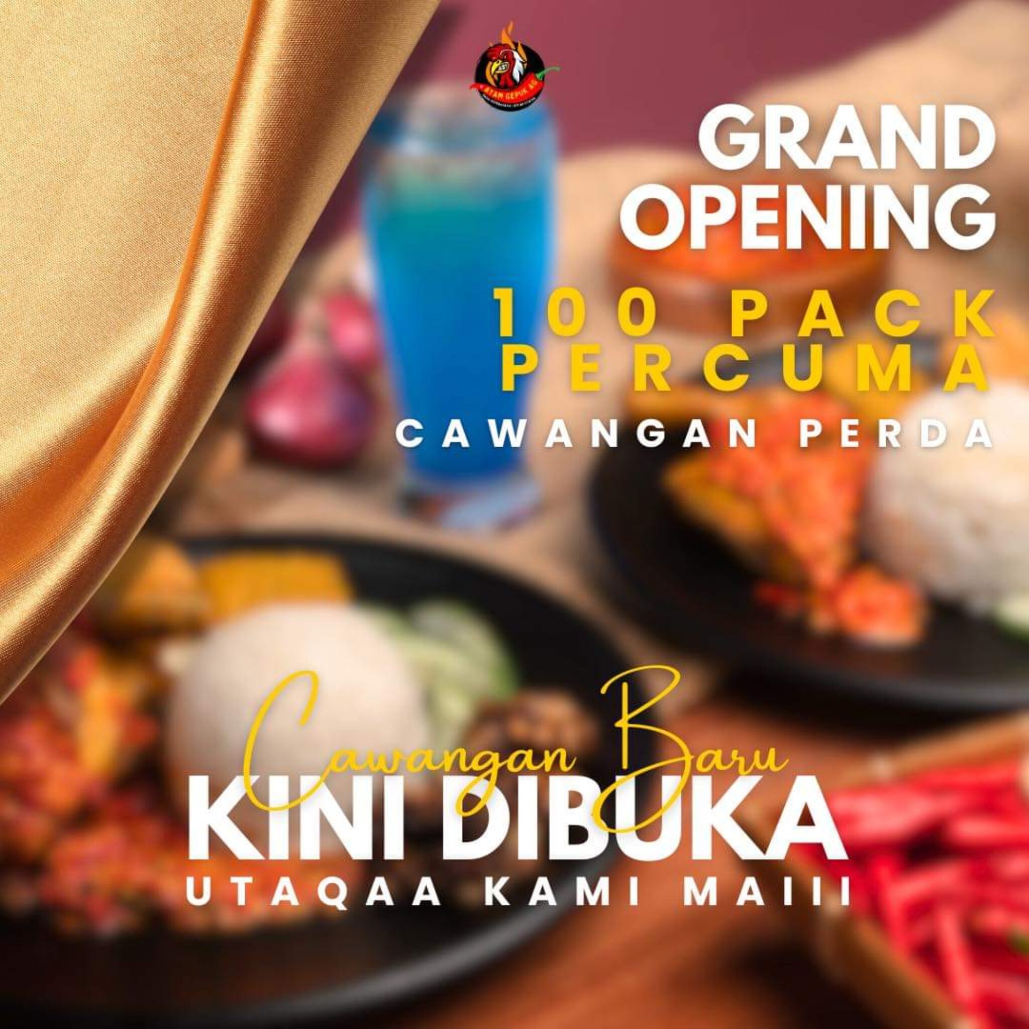 Ayam Gepuk AG 100 Pax Giveaway: Kini Dibuka di Penaang! April 2024 ...