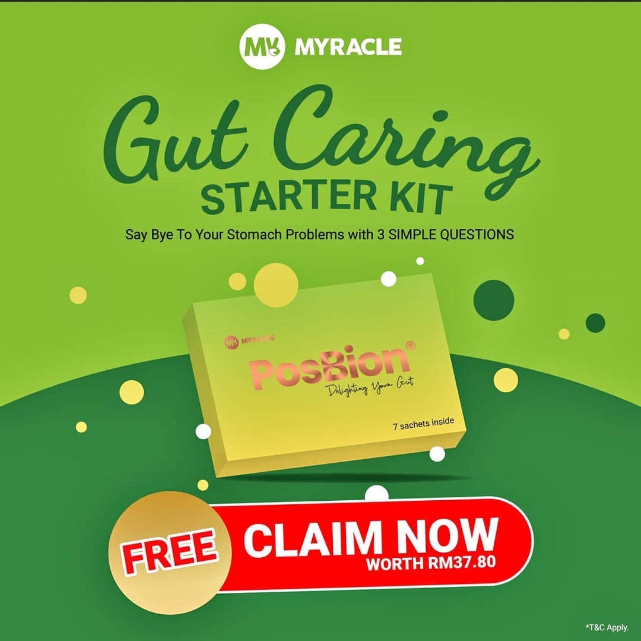 Myracle: Get Your Complementary PosBion STARTER KIT with 3 Simple ...