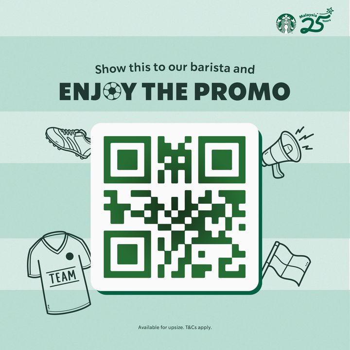 Starbucks Euro 2024 Promotion Poster