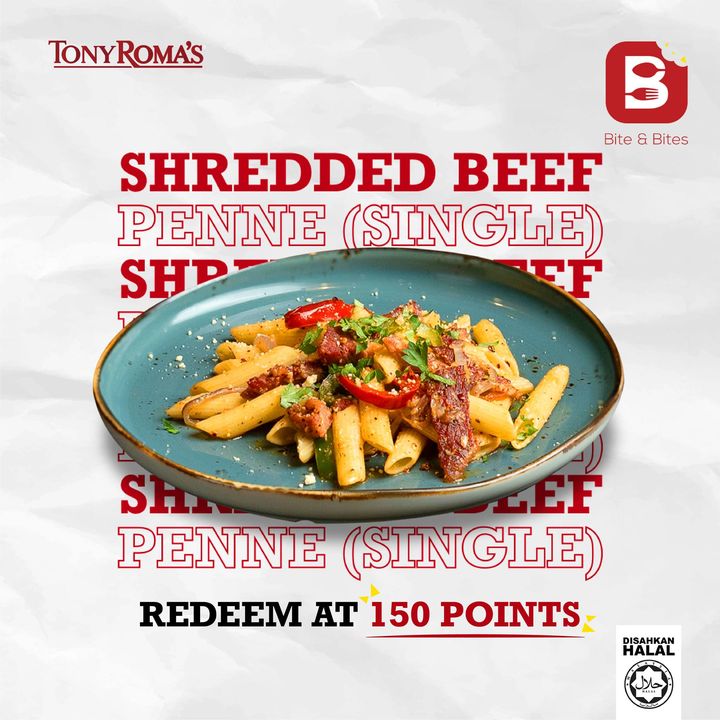 Shredded Beef Penne