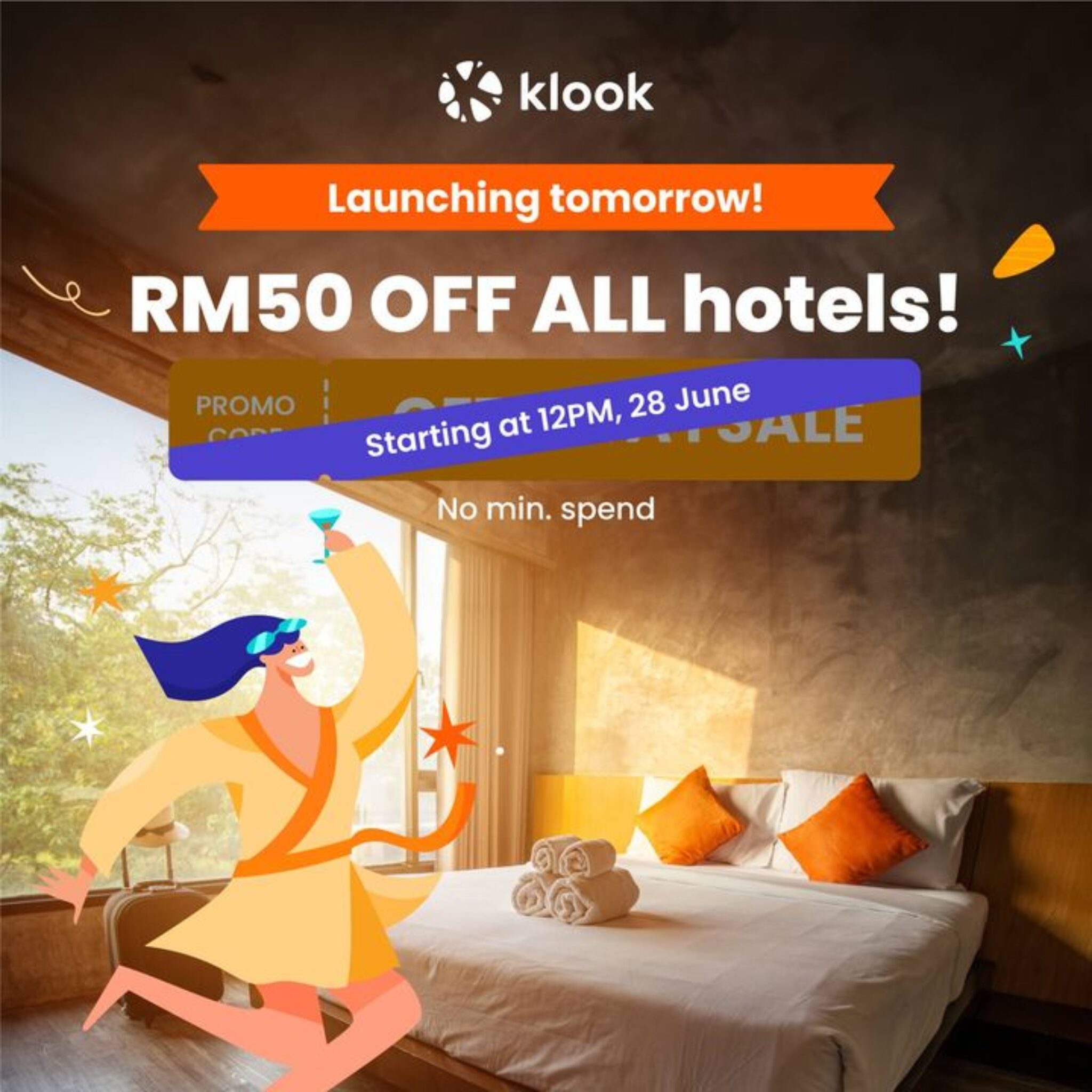 Save RM50 on Your Next Hotel Stay with Klook's Flash Sale Promo Code