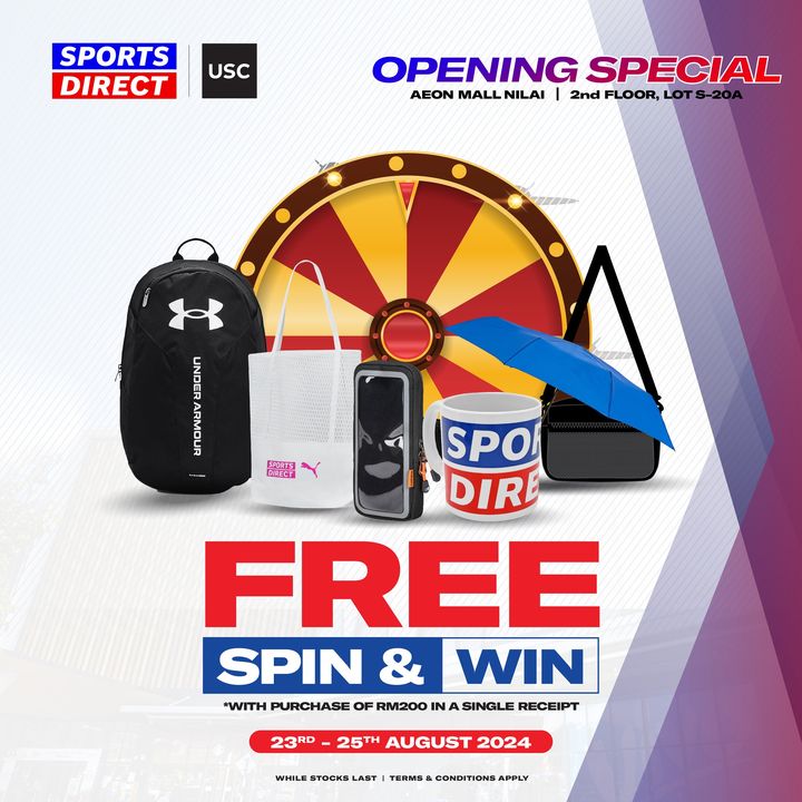 Sports Direct Aeon Mall Nilai Opening