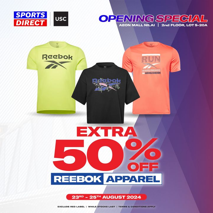 Sports Direct Aeon Mall Nilai Opening