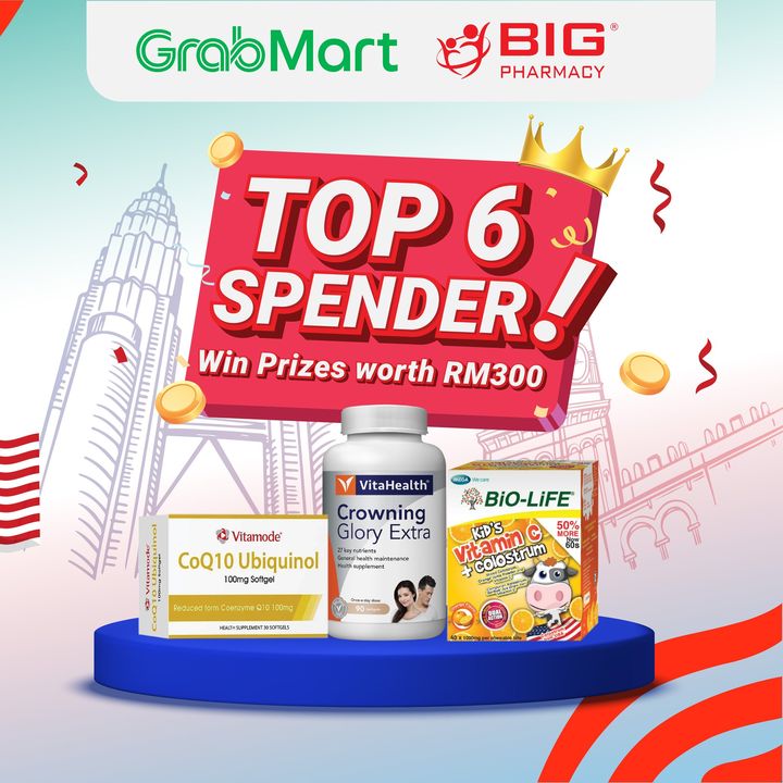 Big Pharmacy and GrabMart Merdeka Promotional Image