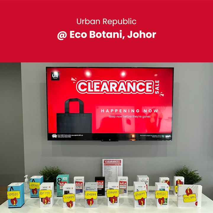 Urban Republic Clearance Sale - Outlet Promotion