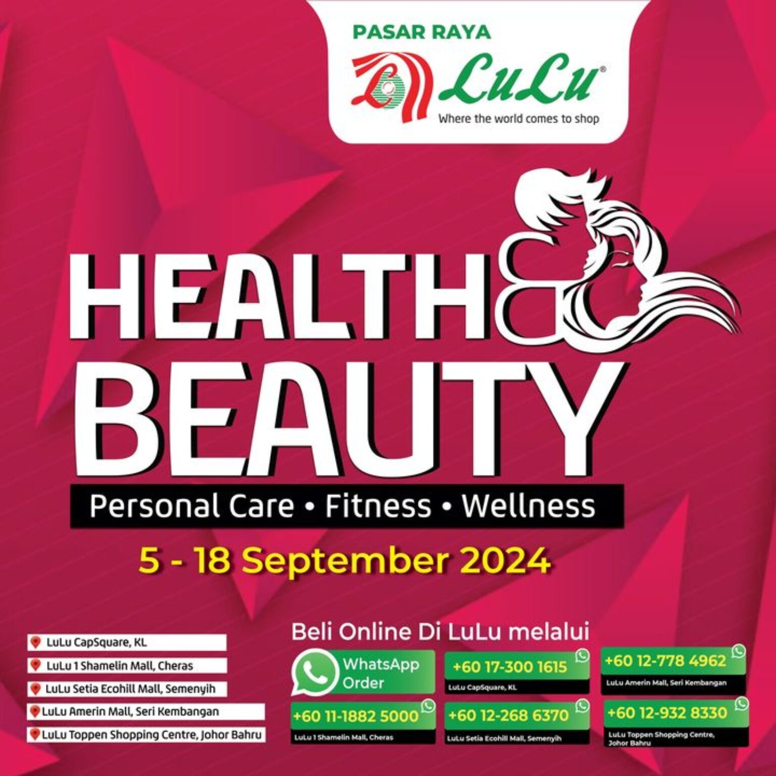 Lulu's Beauty & Health Bonanza: Unmissable Deals This September 2024!
