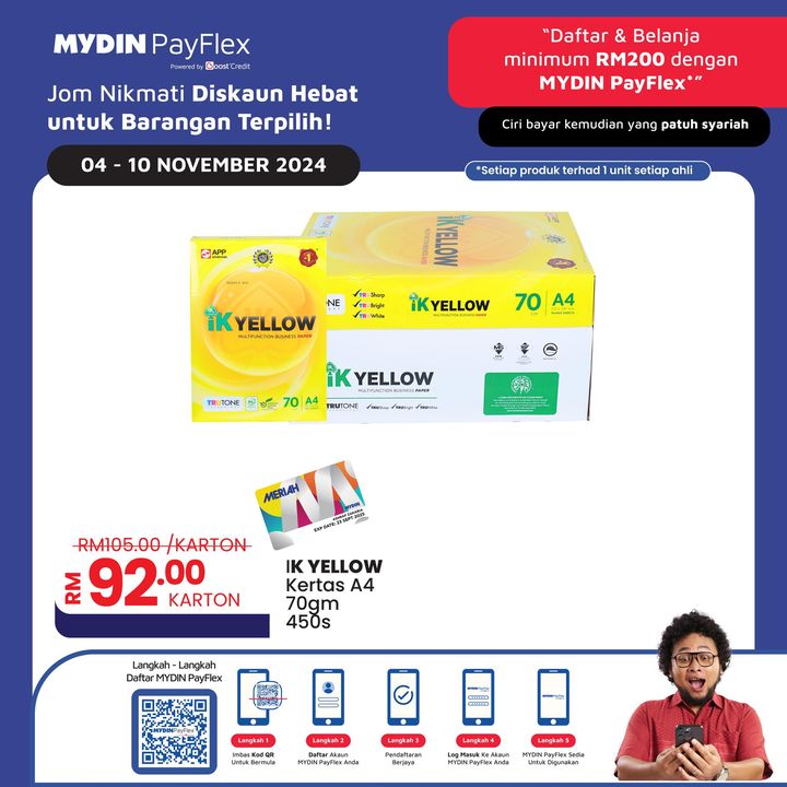 Stock Up at MYDIN