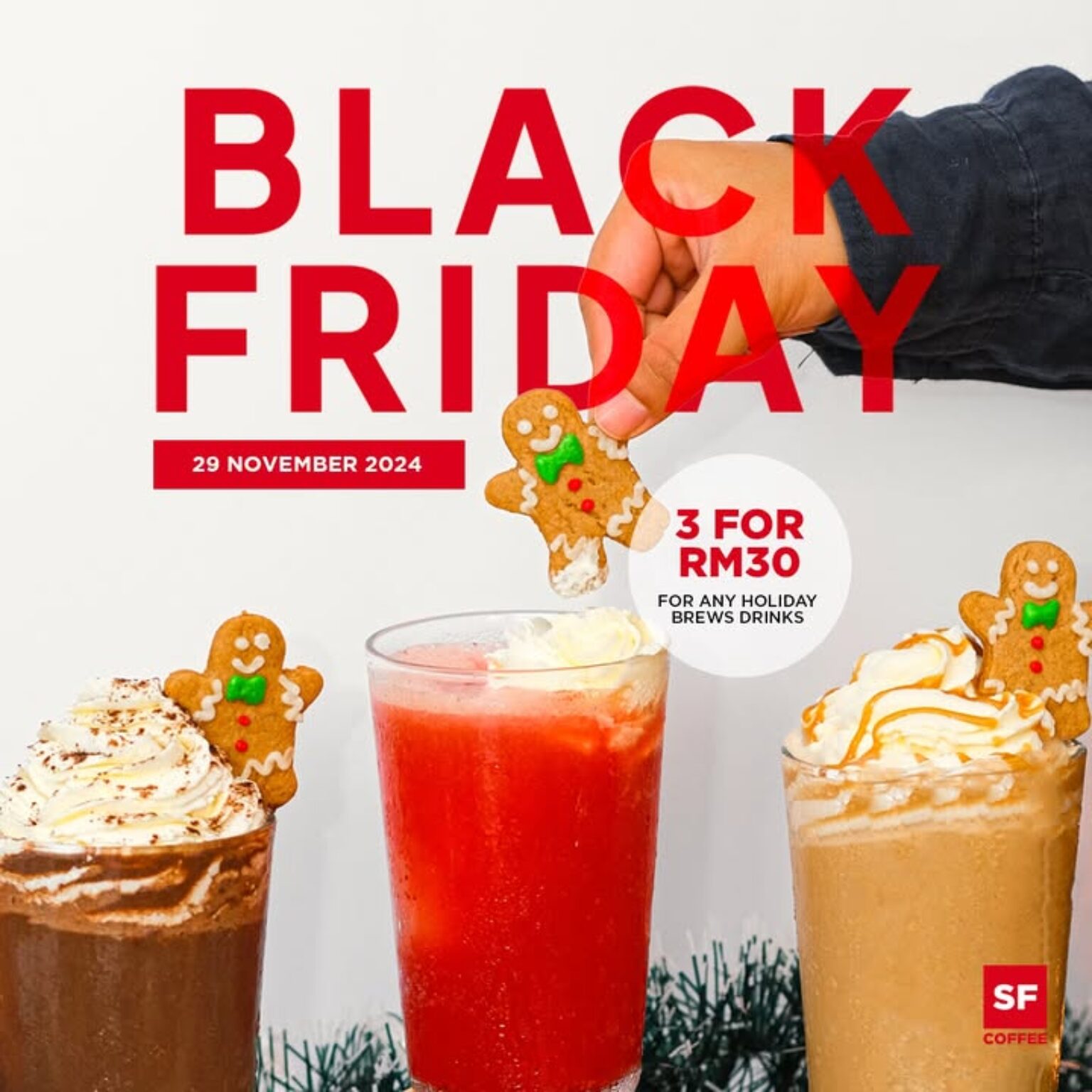 Black Friday 2024 Score a Trio of Holiday Brews for Only RM30 at San