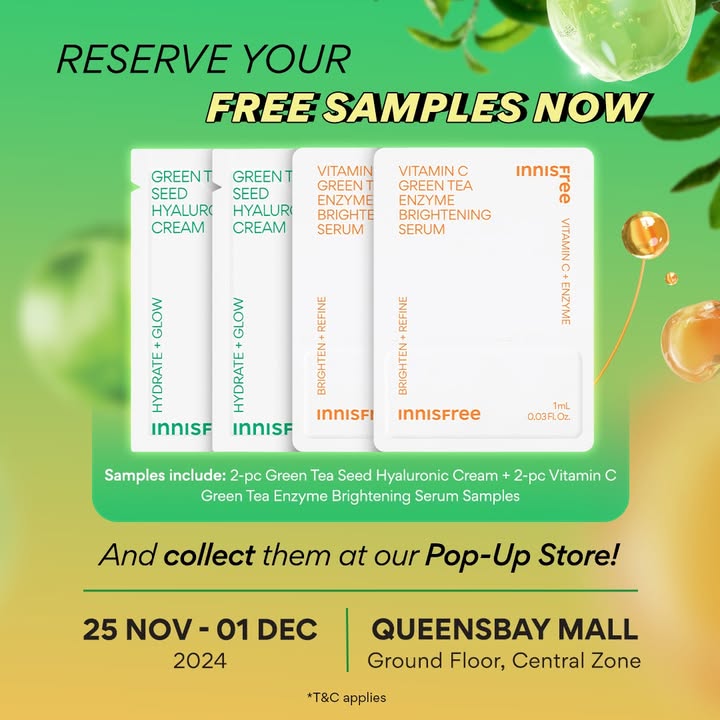 innisfree Pop-up Offer 2