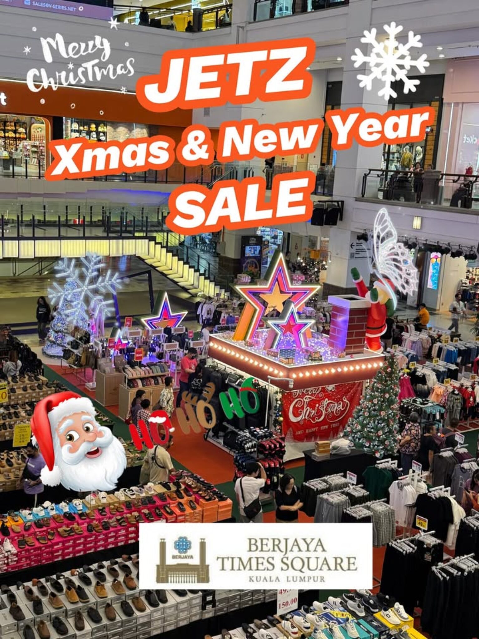 Jetz Christmas 2024 & New Year 2025 Fashion Fiesta at Berjaya Times