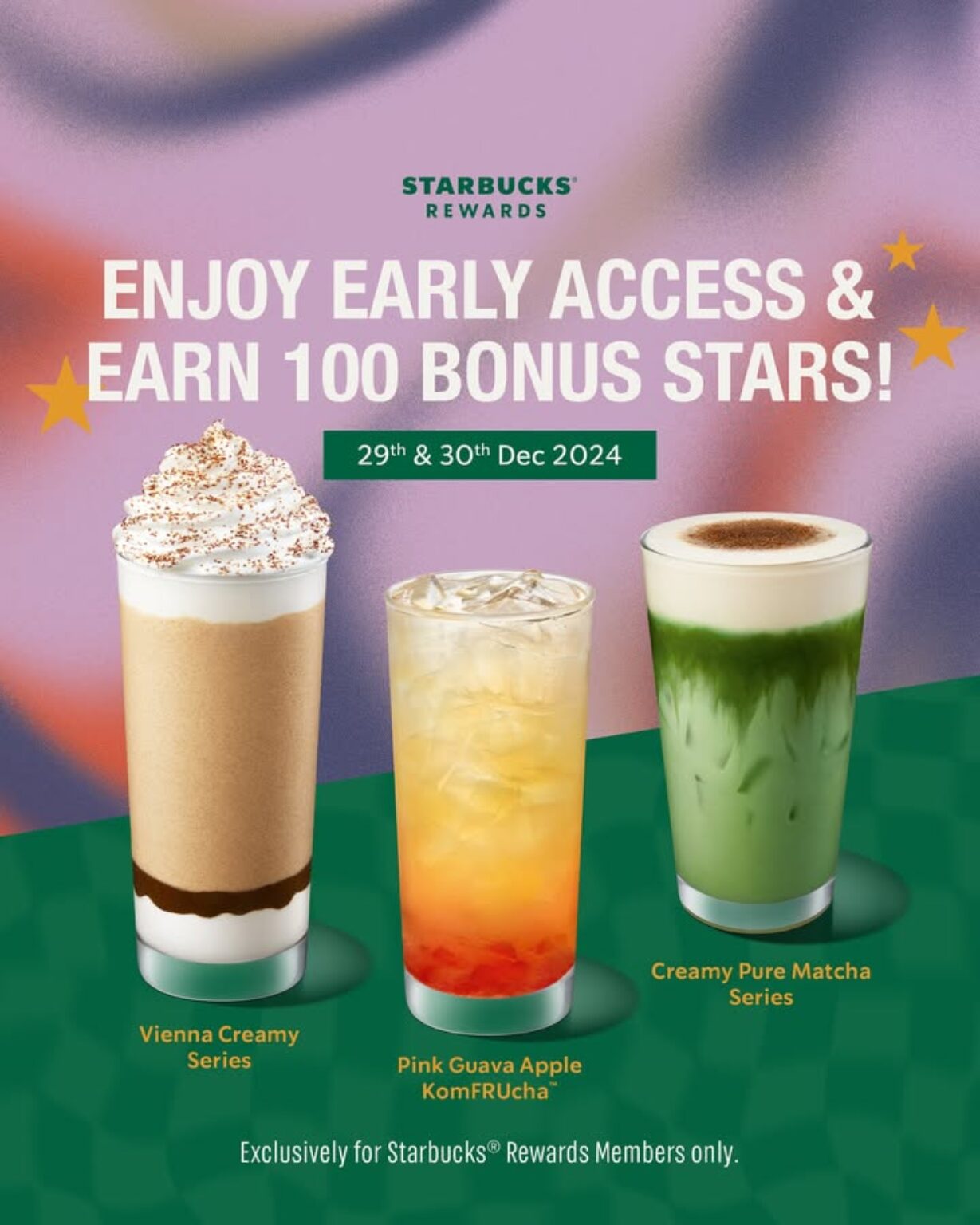 Starbucks Malaysia Indulge in 2025 New Year's Delights with 100 Bonus