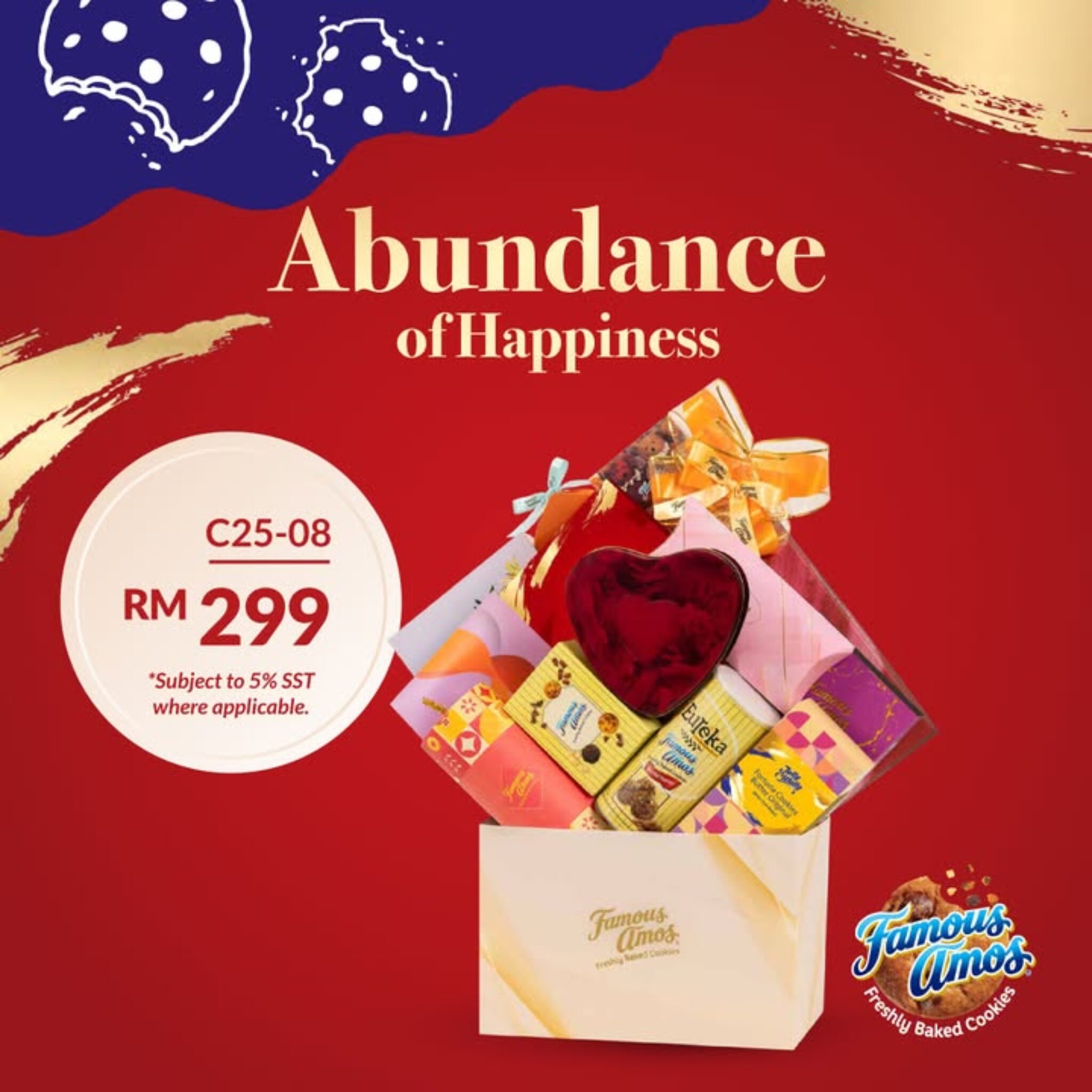 Famous Amos Chinese New Year 2025 Festive Hamper Deal Indulge in