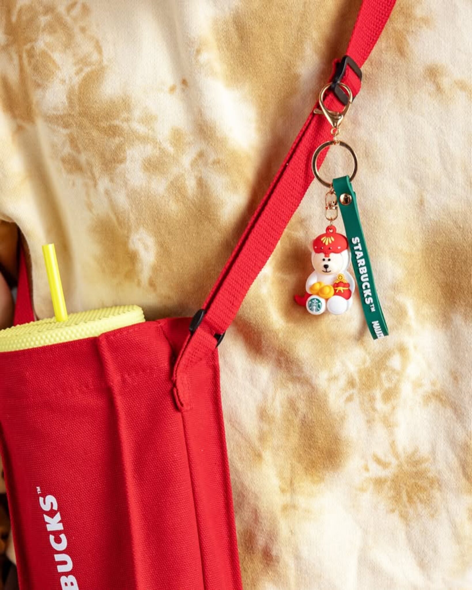 Unlock The Year Of The Snake 2025 With Starbucks' Bearista Snake Keychain!