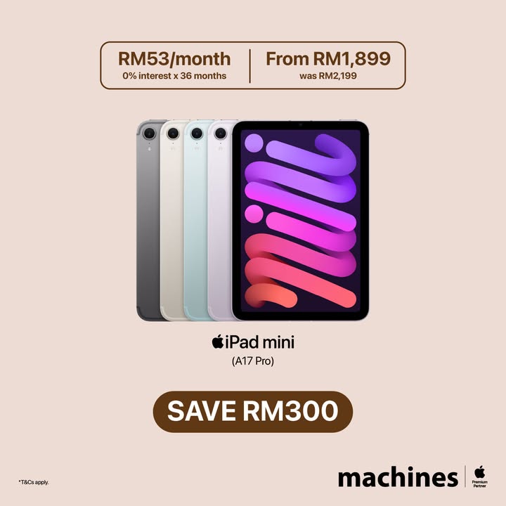 Apple Accessories Vouchers with AmBank