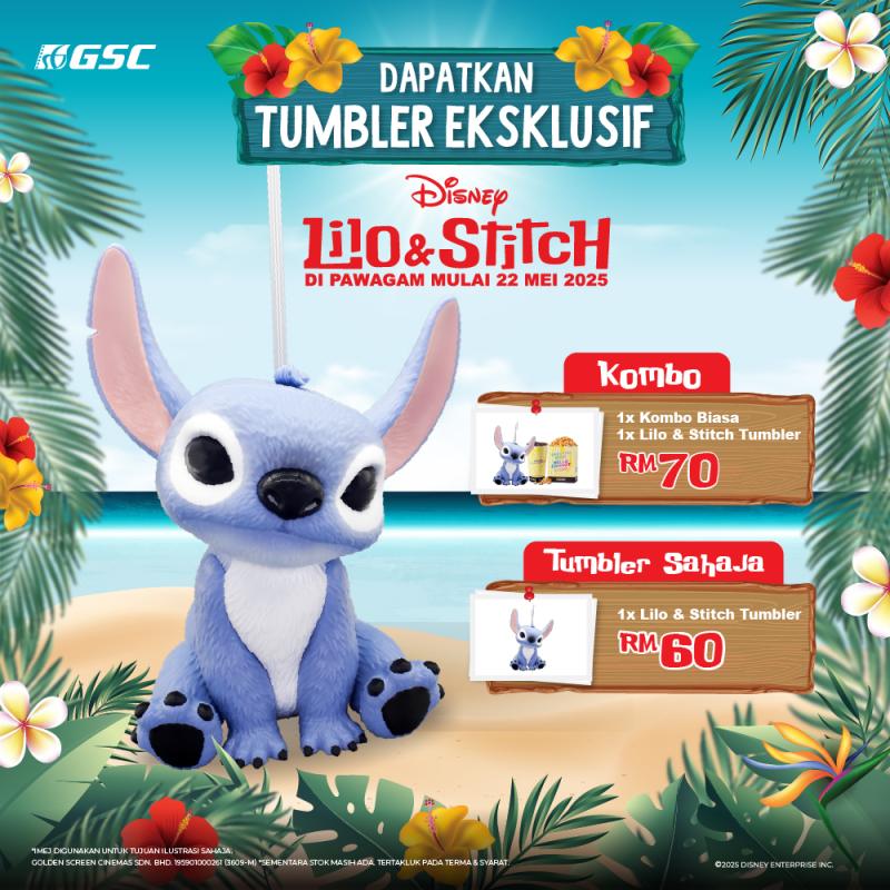 GSC Exclusive Lilo & Stitch Tumbler