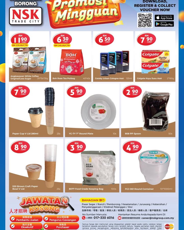 Frozen Goods at NSK Supermarket