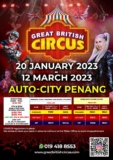 The Great British Circus Set To Bring Magic and Excitement To Auto-City Penang 2023