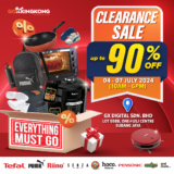 GOKINGKONG CLEARANCE SALE WITH UP TO 90% OFF AT ONE@USJ CENTRE, SUBANG