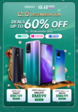 OPPO x Lazada 12.12 Sale Up To 60% Off Promotion