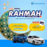 PolicyStreet Free Digital Roadtax and RM15 Off Ramadan Promotion