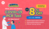 COVID-19 PCR Test via Xperience Extra 8% Off Promo Code