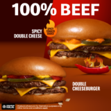 McDonald’s Offers Delicious Double Cheeseburger and Spicy Double Cheese 2023