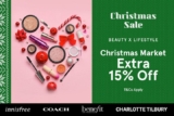 Zalora Christmas Sale Beauty Products Extra 15% Off Promotion