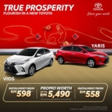 Toyota Cars up to RM5490 Rebates on CNY 2023 Sale