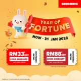 SENHENG Online Exclusive Vouchers up to RM88 for Grab