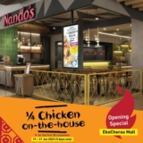 Nando’s EkoCheras Mall Complimentary ¼ Chicken Giveaways