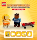 LEGO Certified Store Free Mini Build LEGO Toys Giveaways