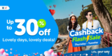 Traveloka 30% Cashback Flash Sale 2023