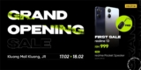 realme Kluang Mall Outlet Grand Opening Promotions
