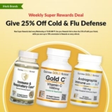 iHerb Cold & Flu Defense products 25% Off Sale
