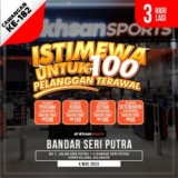 Al-Ikhsan Sports Bandar Seri Putra Outlet Opening Free RM200 Vouchers Giveaways