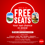 AirAsia Free Seats Mega Sale 2023: Fly to Top Destinations and Save Big!
