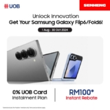 Instant Rebate RM100 with UOB at Senheng Today: Unbeatable Deals on Samsung Flip6 and Fold6