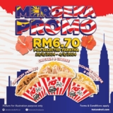 Merdeka 2024 Magic at Hot & Roll: Paratha Delights for RM6.70!